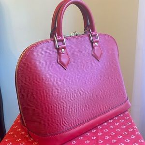 Authentic Louis Vuitton Epi PM Alma